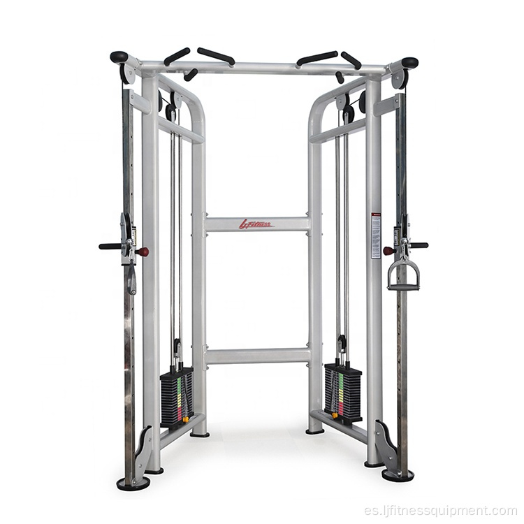 Equipo de gimnasio Máquina de fitness de fitness Polea dual ajustable