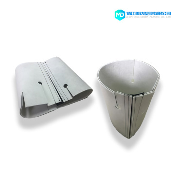 Glue-free composite high inflaming retarding felt compressor