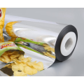 Metallized BOPP/CPP/PET film for flexible chips Packaging