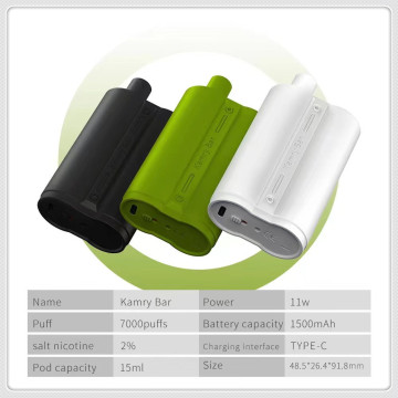 Replaceable Device Kamry Bar 7000 Puff