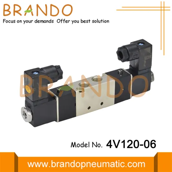 Airtac Type 4V120-06 Solenoid Air Valve 4V12006B