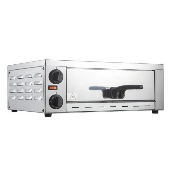 Commercial Stainless Steel Pizza Maker 1200W Single Layer Countertop 12inch Electric Pizza Oven