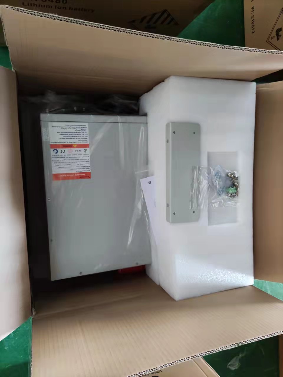 lithium ion battery packing way
