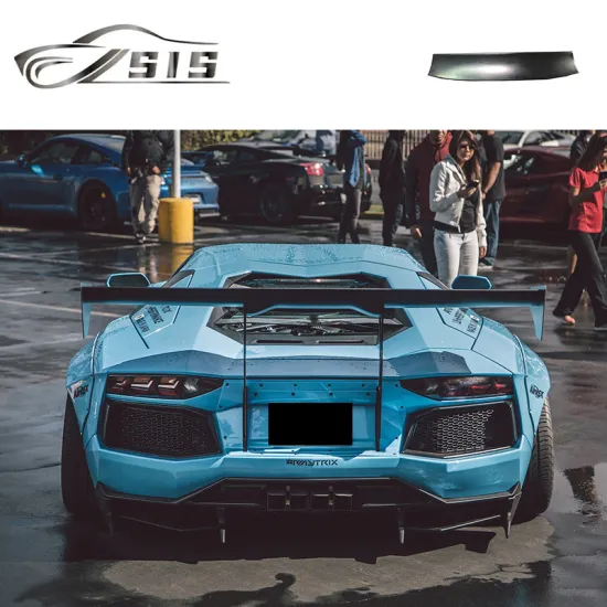 LP700 FRP Material Rear Spoiler for LP700 LB Style Trunk Spoilers Car Auto Rear Wing