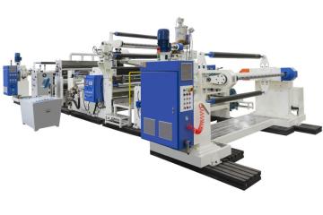 Extrusion lamination machine for flexible packaging