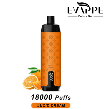 2024 New Vape Evappe Deluxe Bar 18000 Puffs Disposable Vapes