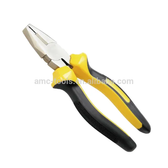 Combination plier double colour handle(08108 Combination plier, Wire pliers,cutting tools)