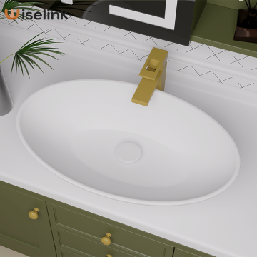 WKS - 5025 Elliptical Counter Top Basin