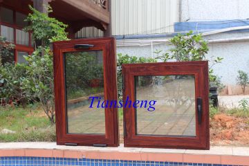 Aluminium Top Hung Window with As2208 Glass
