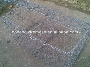 Welded/Hexagonal Mesh Gabion Box , Gabion Basket, Galvanized Gabion Box; PVC coated Gabion for Sales:
