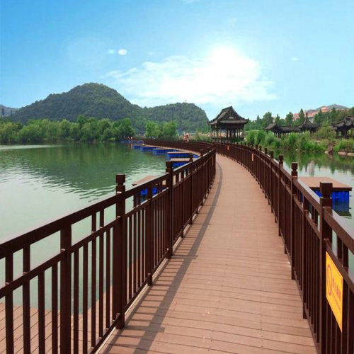 Алюминий қалқымалы понтон қалталары Қалқымалы болат жүзу көпірі