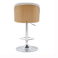 Cafe Restaurant Dining Luxury White Bar Stool