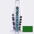 360 rotating coffee capsule storage rack