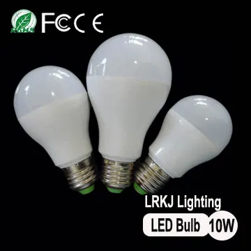 Retrofit replacement of incandescent bulbs 10w led bulb light with Edison led chip