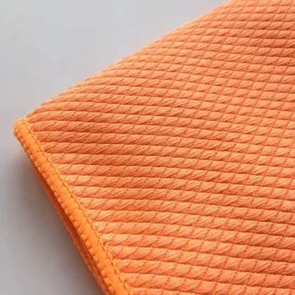 Microfiber Kitchen Cloth - Efficient Fish Scale Cleaning Solution
