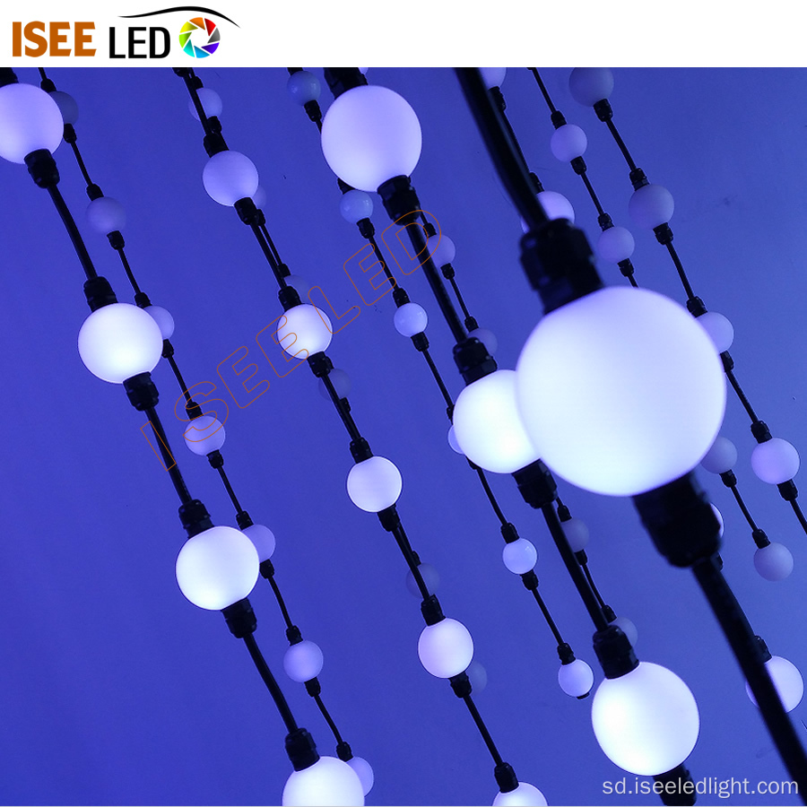 3D LED بال لائٽ ڊي ايم ايڪس آر بي بي پکسل