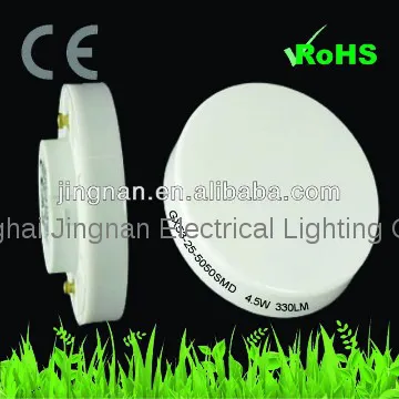 milky glass 5W 230V gx53 led lighting