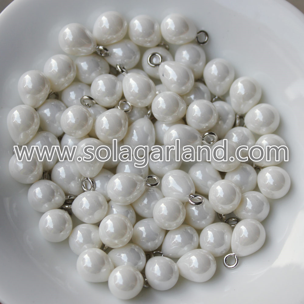 Teardrop Pearl Pendants