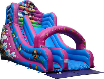 commercial outdoor big inflatable slide for kids