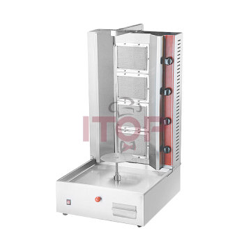 Charcoal Chicken Shawarma Turkish Kebab Machine - การออกแบบเตาย่างแนวตั้งยอดนิยม