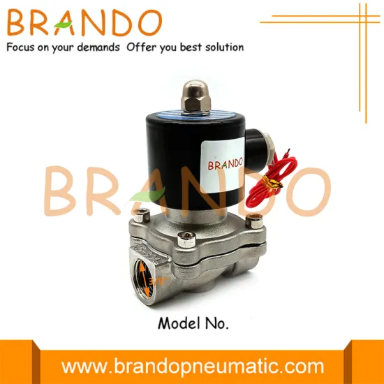 2S040-10 SUS-10 3/8'' Stainless Steel Water Solenoid Valve