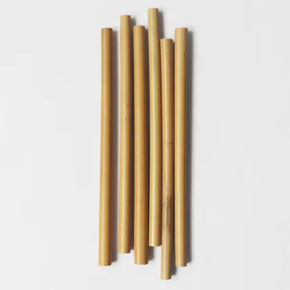 Natural Organic Bamboo Drinking Straws
