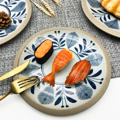 ceramics plate round ceramic charger plate porcelain dish