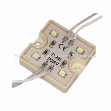 LED modules, 120°, 3-year warranty time, epoxy sealed technology, 4 LEDs/piece