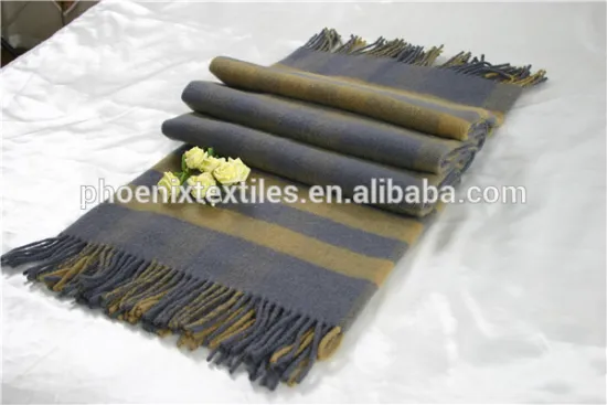 wholesale cheap super soft peruvian alpaca wool blanket throw