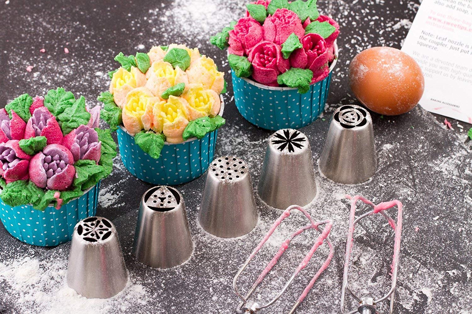 cake decorating nozzles