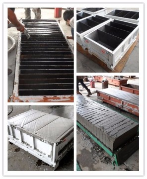 Block mould for CLC lightweight foam concrete