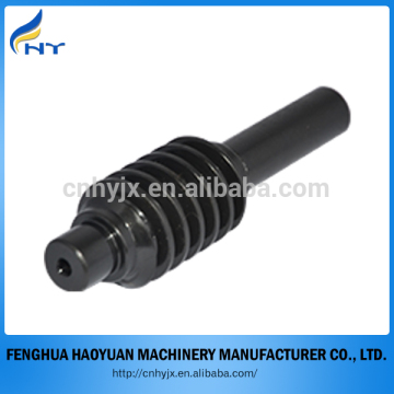 high quality worm gear shaft metal worm wheel