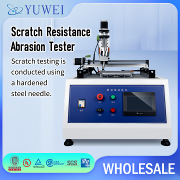 Steel Neddle Scratch Resistance Abrasion Tester Machine Mechanical Testing