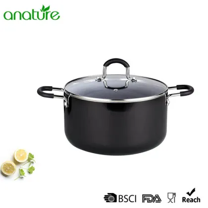 8 Inch Black Non Stick Casserole