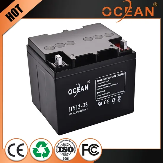 Durable best quality lovely 12V 38ah VRLA battery 12v
