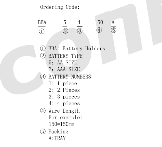 4 X 1.5v Aa 배터리 홀더 케이스 박스 와이어 리드, Bossgoo.com의 고품질 4 X 1.5v Aa 배터리 홀더 ...