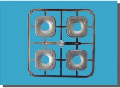 Home appliances plastic plating