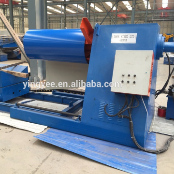 steel coil automatic hydraulic uncoiler or decoiler