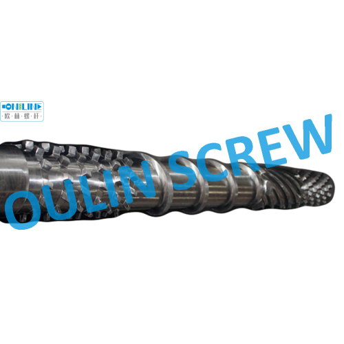 Single Screw and Cylinder for Plastic Extrusion