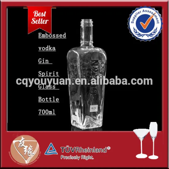 American branded decorative liquor bottles 700ml