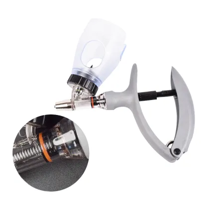 Automatic Veterinary Syringe for Continuous Injection and Vaccine Administration