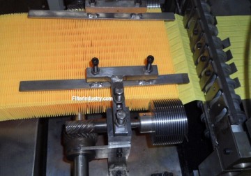 car air filter paper folding machine