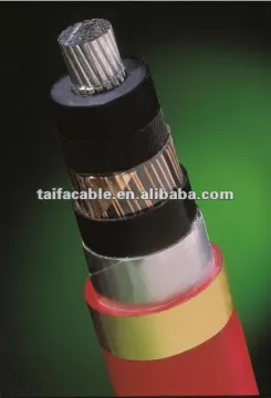 high quality CU Conductor XLPE Insulated cable 18/30kv MV Power cable