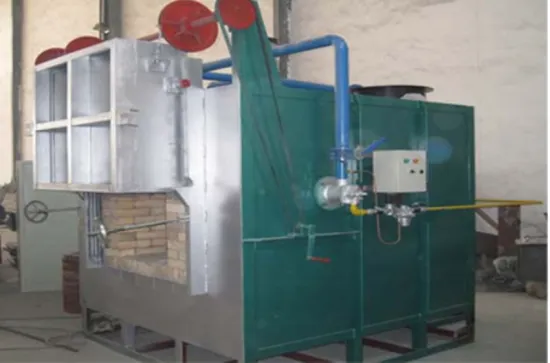 Chamber type tempering furnace