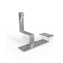 SS304 Framed Pv Module Solar Roof Hook Bracket