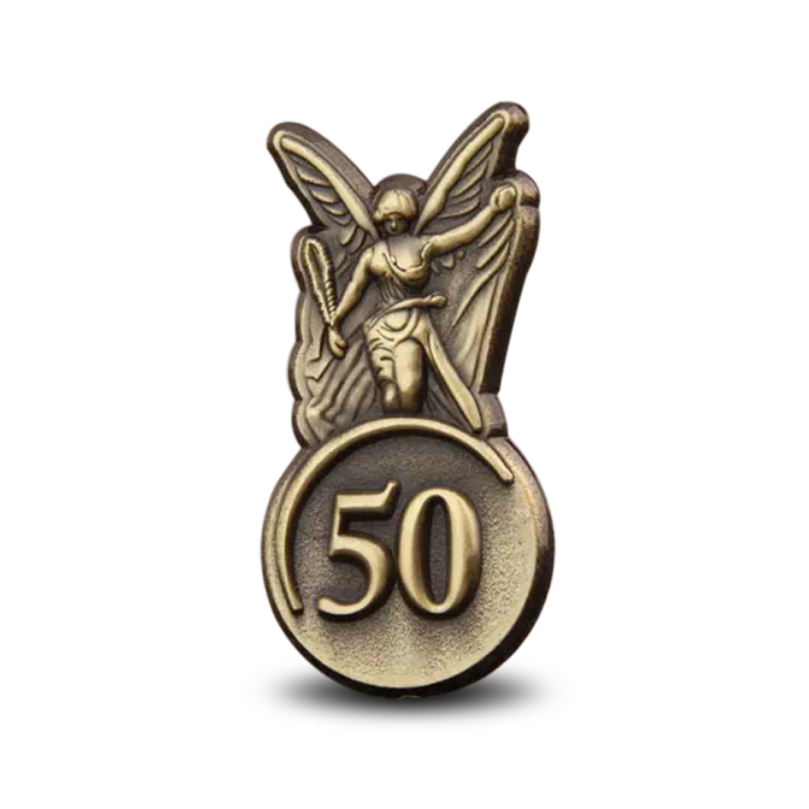 metal pin badge