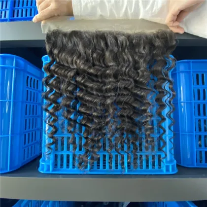 100% Lace Frontal Piece Transparent Lace Frontal,Silk Base Frontal,Full Lace Frontal Closures