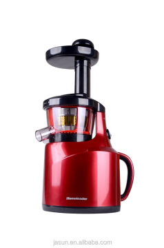 Cool Bright Red 150-Watt Slow Juice Extractor for Fruits and Vegetables