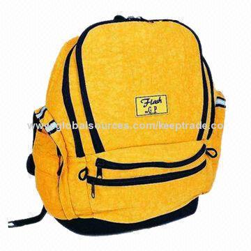 Backpack/Bag with Front Pocket, Adjustable Sternum Strap