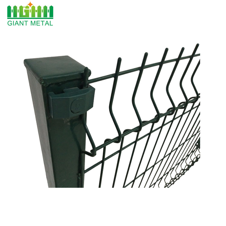 PVC Coated Triangle Bending Fence Garden Fence